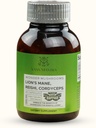 Suplemento de seta Mane Mane de León - 1200mg, 90 cápsulas Vegan - Apoya la memoria, la claridad mental, el foco y la concentración - Función cognitiva Booster - Natural Brain Health Formula