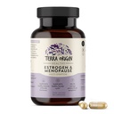 TERRA ORIGIN Multi-Symptom Menopause Suplementos para Mujeres TENIDA Menopause Soporte para Sudaderas Nocturnas, Hot Flashes & Mood Swings ANTE DIM, Black Cohosh, Dong Quai, Chaste Tree Berry TENIDO 60 cápsulas