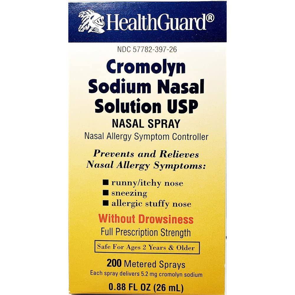 Solución de Nasal Cromolyn Sodium - .88 oz, Pack de 6