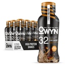 Sólo lo que necesitas Pro Elite Vegan Plant Based High Protein Keto Shake, No Nut Butter Cup, Zero Sugar, 32g Protein, Omega-3, Prebióticos, Superfood Greens for Workout and Recovery, 0g Net Carbs
