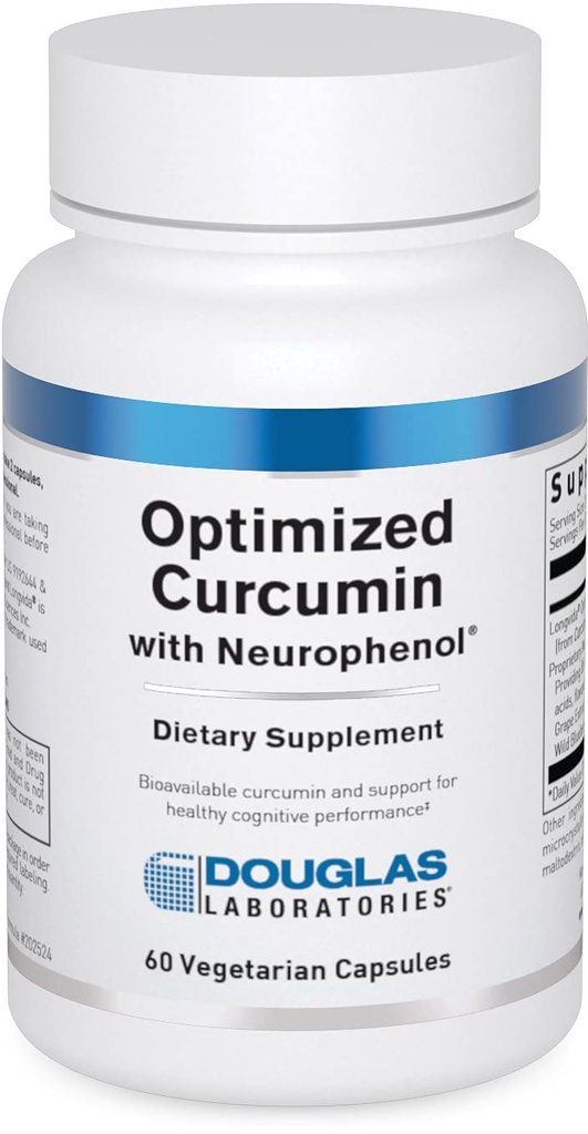 Douglas Laboratories Optimized Curcumin with Neurophenol ← Soporta un cerebro saludable tención 60 cápsulas