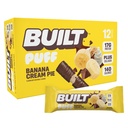 Bar, Puff Protein Bares, Banana Cream Pie Puff, 17g Protein Snacks, On-The-Go Bars, Sólo 140 Calories, 6g Azúcar, Collagen, Gluten Free, 12 Condes