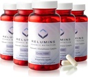 Relumins L Glutathione Complejo de suplementos - Glutathione reducido 1000mg con ácido alfa Lipoico & rosa cápsulas HIPS para pieles sin purpurada " madre, 60 caps x 5 botellas