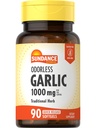 Sundance Odorless Ajo Softgels ← 1000mg Silencio 90 Conde Silencio No GMO y Gluten Suplemento Gratis