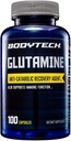 BODYTECH Glutamina Anti-Catabolic Agente de recuperación " Apoyo inmunitario (100 cápsulas)