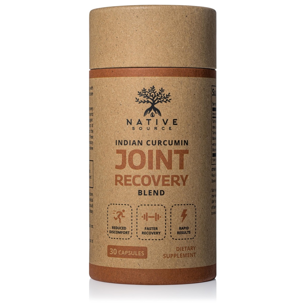 Curcumin indio: recuperación conjunta peru Turmeric, Tamarind Seeds, Boswellia y Black Pepper Extractos ← Biodegradable BPA-Free Bottle ← 30 Capsules Silencioso