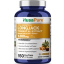 NusaPure Longjack Tongkat Ali 260,000mg 150 Veggie Caps (No-GMO, Gluten Free) Bioperine