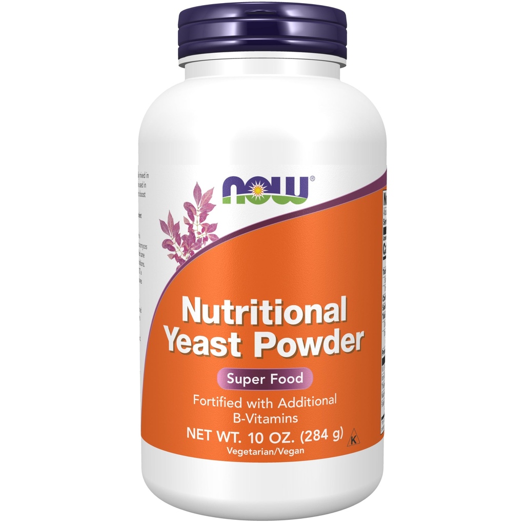 AHORA Suplementos, Polvo de Levadura Nutricional Fortificado con Vitaminas B adicionales, 10-Once