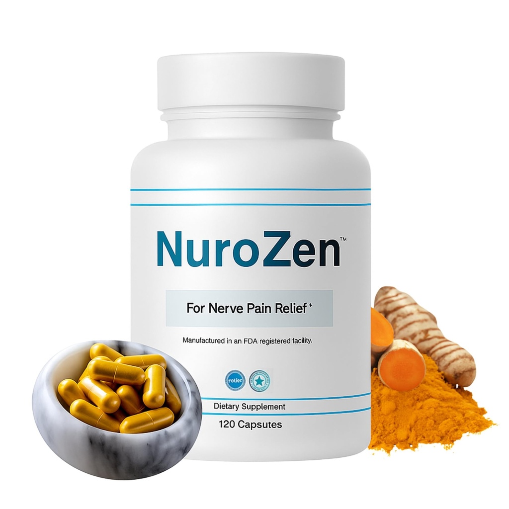 Suplemento de soporte de Nerve – Ácido Lipoico alfa, B1, B6, B12, Puro de MSM, Turmérico – Neuropatía avanzada Fórmula de apoyo para Nerve Health, Tingling &amp; Discomfort Relief – 120 cápsulas