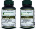 Taurate de Magnesio, Alta Absorbable, 90 VCaps, No GMO, Vegan, " Libre de gluten, Fabricado con Ingredientes Orgánicos, Silvestres y Naturales (Pack of 2)