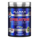 ALLMAX Essentials CREATINE - 1000 g Powder - Mejora el rendimiento &amp; Formación Intensidad - Vegan & Gluten Gratis - 200 Servings