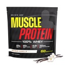 COLOSSAL LABS Muscle Protein Whey Powder [5 lbs/Pack of 1] – Filtro frío, 25g Proteína pura, 6.6g BCAAs (Packaging May Vary) (5LB, Vanilla)