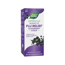 Nature's Way Sambucus Alpha CF Flu Relief Elderberry Syrup, 4 fl oz | Elderberry Syrup with Sambucus Nigra & Alpha CF to Relieve Flu Symptoms Like Chills(1), Headache(1) & Body Ache(1)