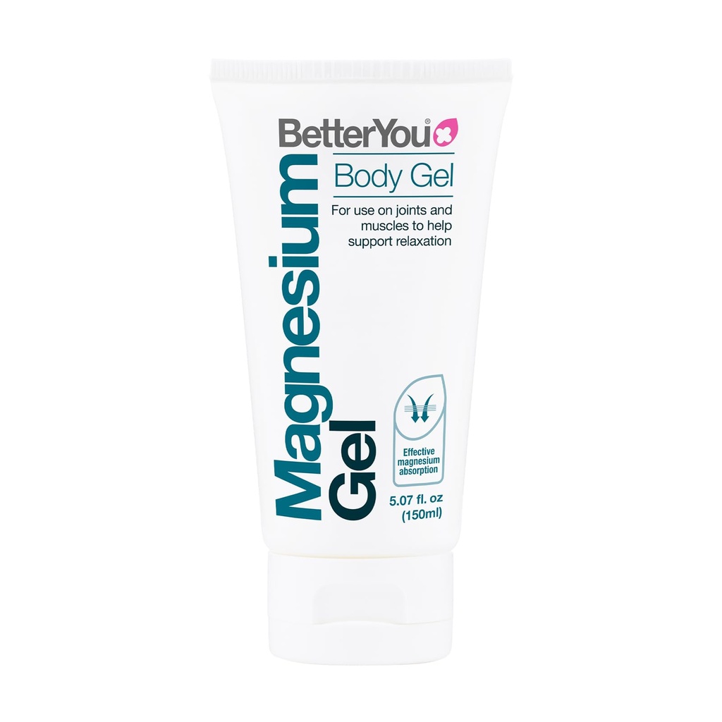 MejorYou Magnesium Gel - Relajando el Muscle Rub - Magnesio tópico para una absorción efectiva - Soporte conjunto de tensión y el alivio muscular del dolor - 5.07 oz