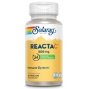 SOLARAY Reacta-C con vitamina C 500mg - 200mg Bioflavonoid Concentrate, Immune Defense Vitaminas - Patented 24 horas Immune Support Suplemento - Vegan - 60 cápsulas, 60 piezas