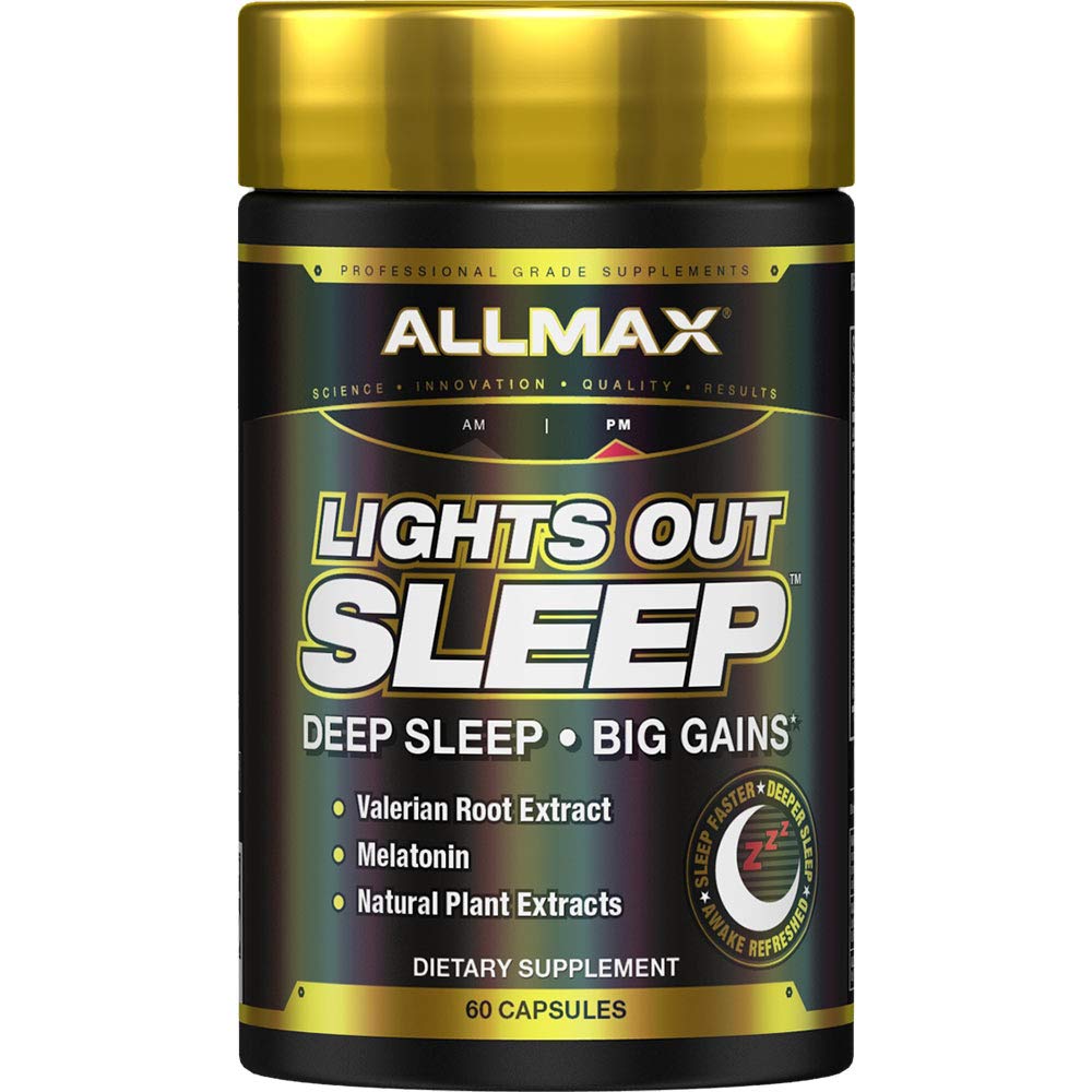 ALLMAX Nutrition Lights Out Sleep, 60 cápsulas