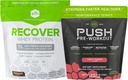 SFH Pre y Post Workout Bundle ¦ Push Fruit Punch Bag + Recover Chocolate Bag