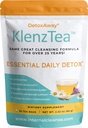 KlenzTeaTM - DetoxAway® su hígado, linfa, colon y riñón con 14 ingredientes cuidadosamente seleccionados. (30 bolsas de té)