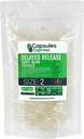 XPRS Nutra Delayed Release Size 2 Empty Capsules - 500 Count Clear Empty Vegan Capsules - Fillable Vegetarian Pills - DIY Relleno de cápsulas vegetales - Veggie Gel Caps for Do-It-youself Suplementos
