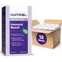 Belleza Natrol Biotina 10000mcg, Suplemento dietético para el cabello sano, la piel, las uñas y el metabolismo energético, 60 tabletas de disuelve rápido sabor a fresa, 60 fuente de día (Pack of 12)