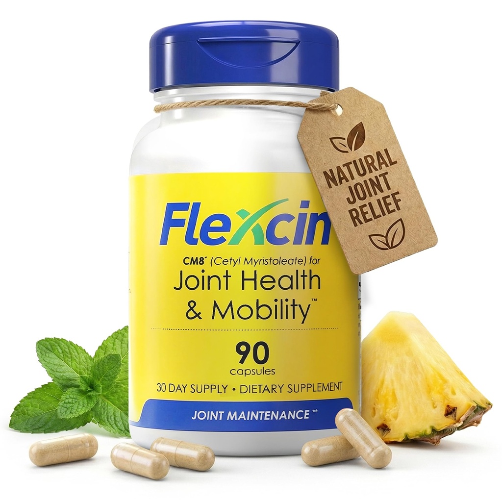 Flexcin Joint Health & Mobility Formula con CM8 (90 cápsulas)