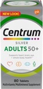 Centrum Silver Adult (80 Conde) Multivitamin/Multimineral Supplement Tablet, Vitamina D3, Edad 50+