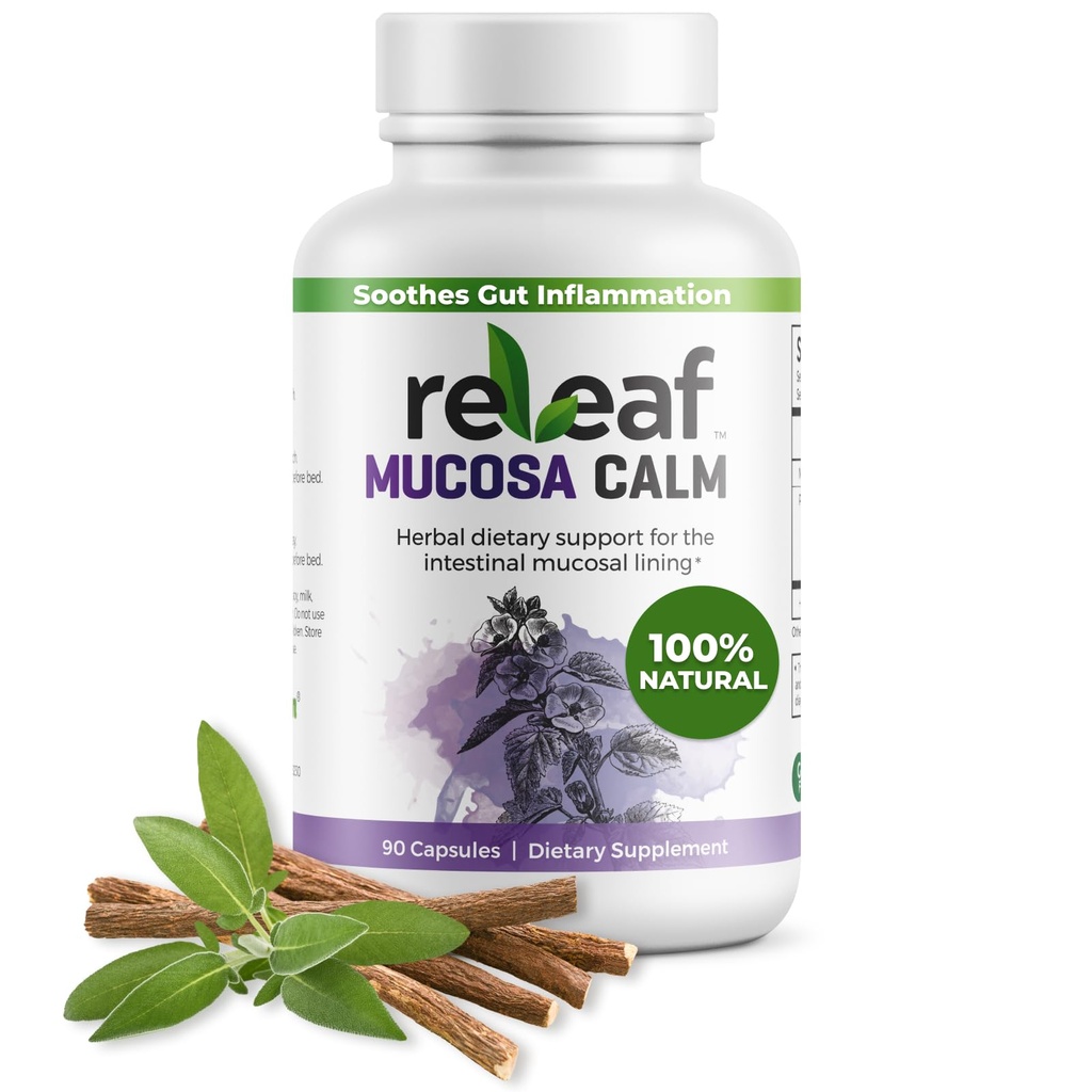 MucosaCalm - Soporte dietético herbario para el revestimiento mucosal intestinal