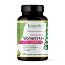 Laboratorios Esmeraldas Mujer 45+ Multi Clínica - Multivitamina para el soporte integral, bonificación y salud cardíaca* - Diseñado para mujeres 45+ - Gluten-Free &amp; Vegetariano - 120 cápsulas vegetales (30-Day Supply)