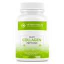 Multi Collagen Peptides Capsules -Non-GMO habitGluten Free Type I, II, III, V, X Hydrolyzed Collagen Supplements with Vitamin C - Supports Healthy Hair, Skin, Nails, " Joints - 120 CPS