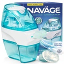 Navage Starter Bundle - Nasal Irrigation System - Saline Nasal Rinse Kit con 1 Navage Nose Cleaner y 30 Salt Pods