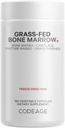 Codeage Grass-Fed Bone Marrow Supplement – Freeze-Dried, Non-Defatted Matriz de carne de res y cartílago – 1500 mg por servidumbre, 180 cápsulas