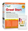 Gran Comienzo Completo paquete de vitaminas diarias ← Energía " Esenciales " , Vitamina A, B, C, D, E, B12, Biotina, Minerales, Calcio, Magnesio, Zinc, Super Greens (30 Packets)