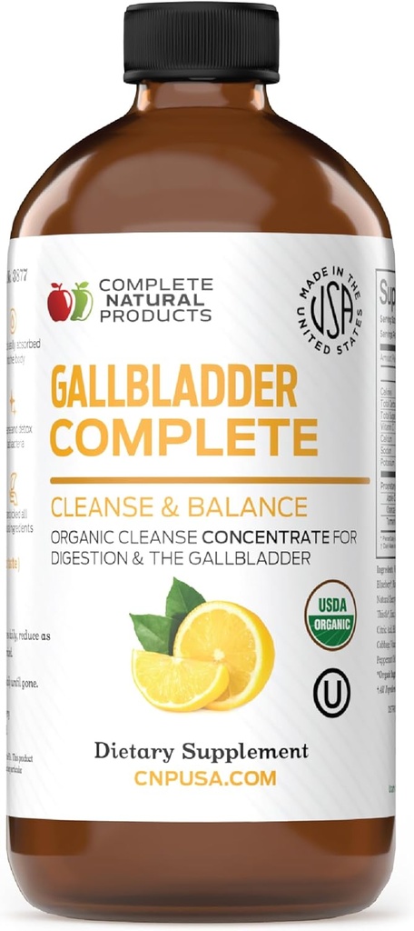 Gallbladder Complete 8oz, Liver Complete 8oz, Organic Chanca Piedra Concentrate 8oz, Organic Chanca Piedra Capsules 8oz &amp; Gallbladder Complete Bundle