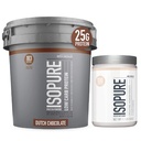 Isopure Protein Powder Bajo Carb Con Cretina Powder 500g Desarrollado, Keto Friendly Protein Powder, 100% Whey Protein Isolate, Protein Flavor: Dutch Chocolate, 7.5 Libras