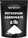 Carbonato de potasio 2lb por Essencea Ingredientes a granel puro ← 100% Polvo de potasio puro para plantas y suplementos (32 onzas)