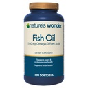 Natural Wonder Fish Oil 1100mg Omega-3 Fish Oil Suplementos para Mujeres y Hombres, EPA & DHA para Juntas Saludables, Corazón, Sistema Inmunitario, 120 Day Supply of Softgels
