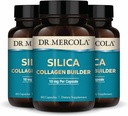 Dr. Mercola Silica Collagen Builder, 90 Servings (180 Capsules), Suplemento dietético, Apoyo a la piel y Bone y Confort Conjunto, Non-GMO