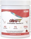 Taurina L-Citrulline de sabor a fresa 2:1, L Polvo Citrullino, Polvo de Taurina Vegan Desarrollado, Nutrición Deportiva Pre-Trabajo para Hombres y Mujeres,1 Libra de Polvo Cada Canela