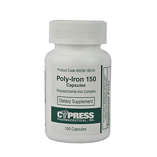 Poly-Iron 150 Capsules Compare a Niferex 150, 100 ea