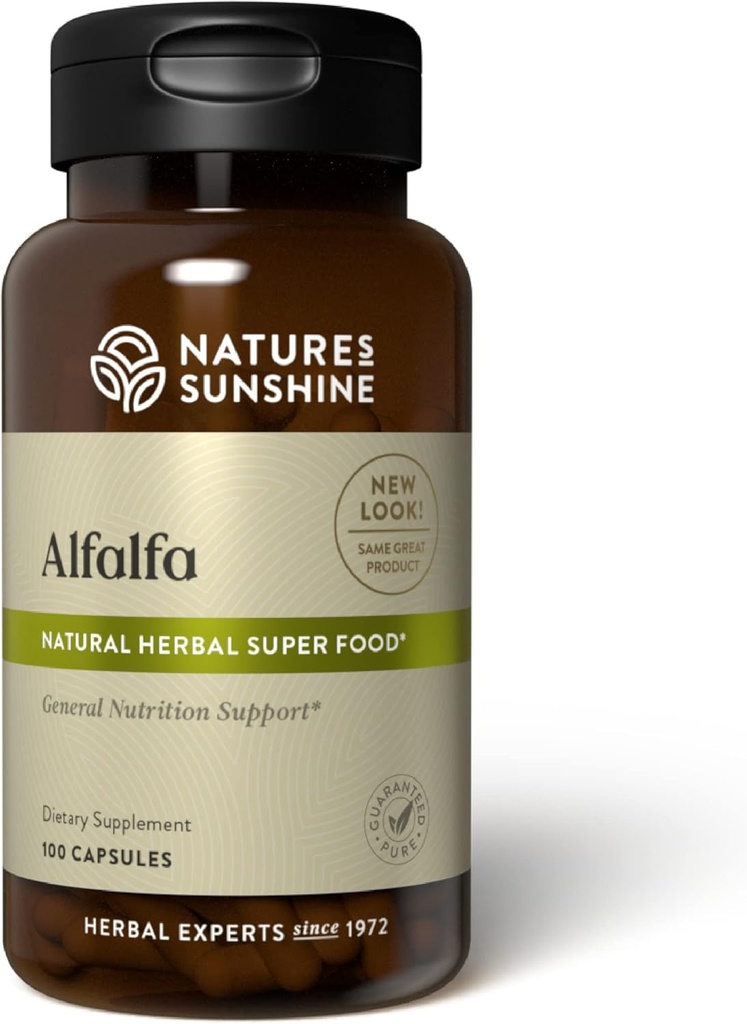 Sunshine Alfalfa, 100 capsules