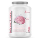 Nutrición metabólica - Musclean - Milkshake, Whey High Protein Meal Replacement, Mantenimiento Nutrición, Baja Carb, Keto Diet, Enzimas digestivas, Fresa, 5 libras (50 ser)