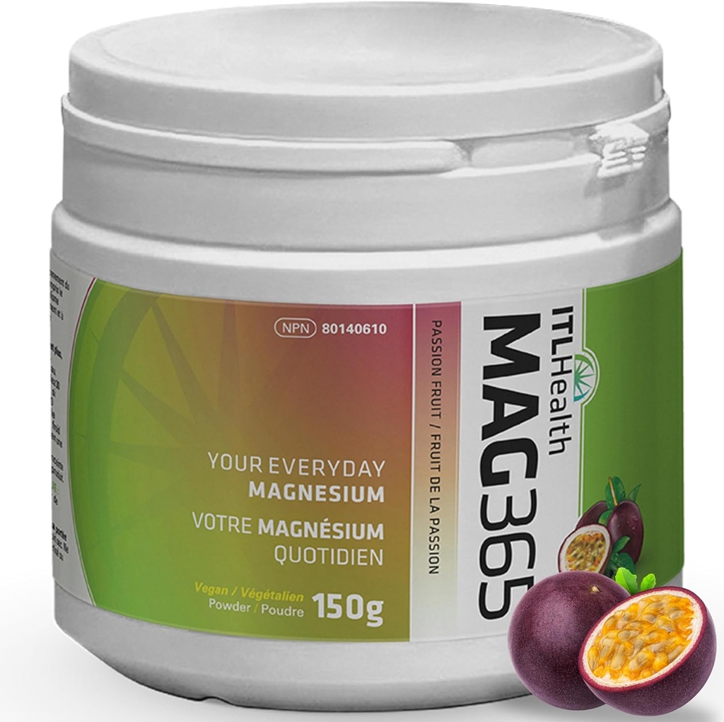 MAG365 Pure Ionic Magnesium Citrate Powder - Natural &amp; Bioavailable Agua-Soluble Suplemento con ácido cítrico - Apoyos Energía, músculo, Bone &amp; Heart Función