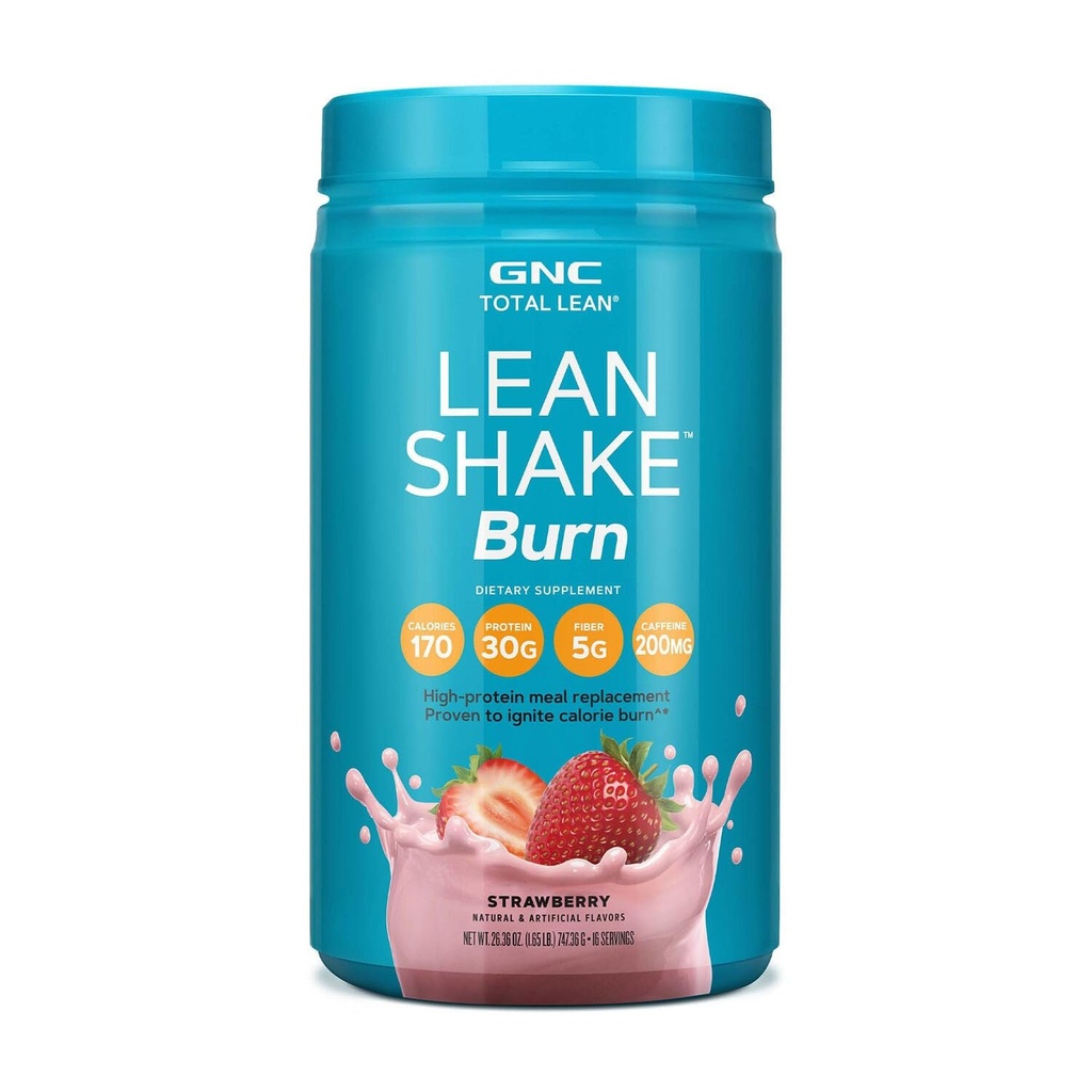 GNC Total Lean Shake Burn - Fresa (16 Servimientos)