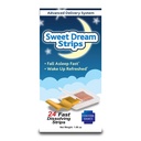 Fuente esencial Sweet Dream Oral Sleep Strips with Melatonin, Piper Methysticum and Huperzine A - Herbal Fast Dissolve Mouth Strips for Sleeping - Deep Sleep Support Supplement - 24 Count