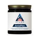 Ayush Herbs AmlaPlex - Amla Jam, Chyawanprash for Immune Support " Digestive Health, Chyavanprash, Indian Honey Jam with Amla, Ashwagandha - 10.6 oz Jar (1 Count)