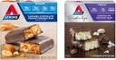 Atkins Caramel Chocolate Peanut Nougat Snack Bar, 5 Conde y Chocolate Coconut Bar, 5 Conde Bundle