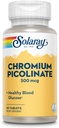 Solaray Chromium Picolinate Tablets, 500 mcg