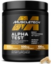 MuscleTech Testosterone Booster para Hombres, AlphaTest - T-Boost Mens Suplemento con Tribulus Terrestris " Boron - Daily Hombre Gym Workout Suplementos para el crecimiento muscular, resistencia " Energía - 240 pastillas