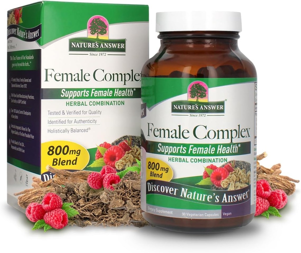 Respuesta de la naturaleza Complejo femenino ← High Strength Suplemento dietético