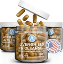 Liver Shield & Cleanse ← Herbal Liver Cleanse Detox & Repair Supplement  Milk Thistle & Artichoke Extract Supplements ← Fatty Liver & Health Support ← 180 Capsules for Men and Women